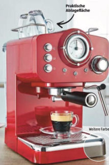 Ambiano Espresso-Maschine Angebot – Aldi Süd KW 25